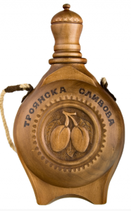 ТРОЯНСКА СТАРА СЛИВОВА 0.5Л. 7 ГОД. 42% - ДЪРВЕНА БЪКЛИЦА